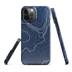 Blue Art Snap case for iPhone