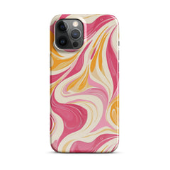 Yellow & Pink Snap Phone  case for iPhone