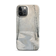 Winter Snow Snap Phone  case for iPhone