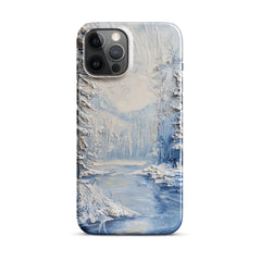 Winter River Snap case for iPhone