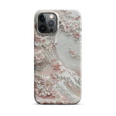 Great Wave White Snap case for iPhone