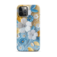 Floral Snap case for iPhone