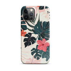 Flower leaves Snap case for iPhone