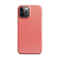 Coral Snap case for iPhone