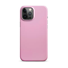 Pink Snap case for iPhone