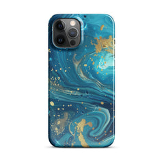 Turquoise Swirl  Snap case for iPhone