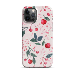 Cherry Snap case for iPhone