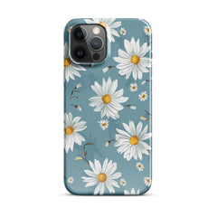 white Daisies Snap case for iPhone