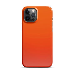 Orange Snap case for iPhone