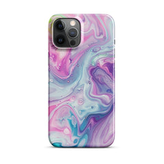 Pastel Marble Snap case for iPhone