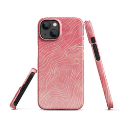 Pink Art  Snap case for iPhone