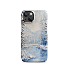 Winter River Snap case for iPhone