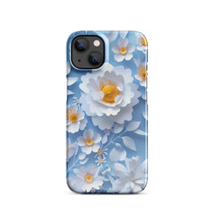 Daisy Blue Snap case for iPhone