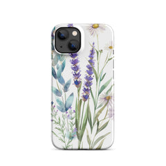 Lavender Snap case for iPhone