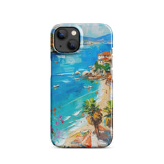 Mediterranean Beach Snap case for iPhone