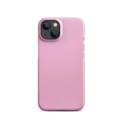 Pink Snap case for iPhone