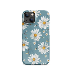 white Daisies Snap case for iPhone