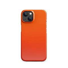 Orange Snap case for iPhone