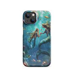 Mermaids Snap case for iPhone