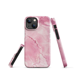 Pink Snap case for iPhone