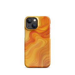 Abstract Yellow Snap Phone  case for iPhone