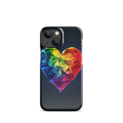 Ranbow Heart Snap case for iPhone