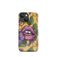 Vibrant Lips Snap case for iPhone