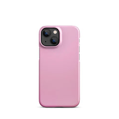 Pink Snap case for iPhone