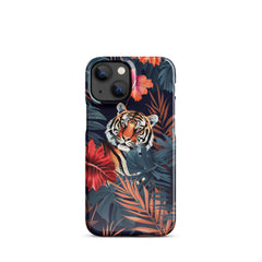 Jungle Tiger Snap case for iPhone