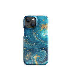 Turquoise Swirl  Snap case for iPhone