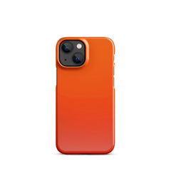 Orange Snap case for iPhone