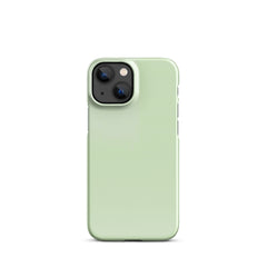 Light Green Snap case for iPhone