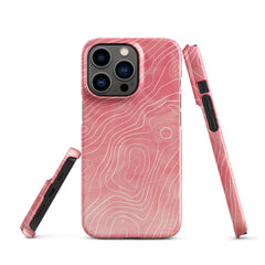 Pink Art  Snap case for iPhone