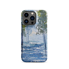 River Trees Snap case for iPhone