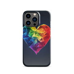 Ranbow Heart Snap case for iPhone