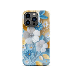 Floral Snap case for iPhone