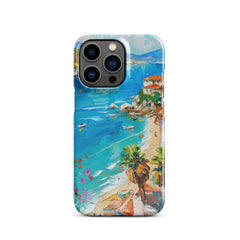 Mediterranean Beach Snap case for iPhone