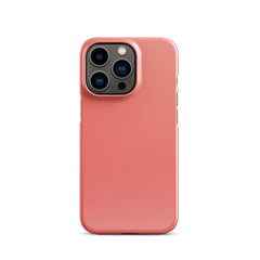 Coral Snap case for iPhone