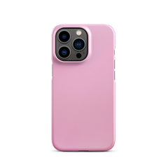 Pink Snap case for iPhone