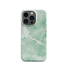 Jade marble Snap case for iPhone