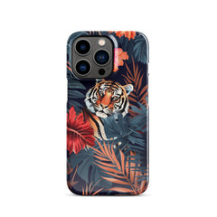 Jungle Tiger Snap case for iPhone