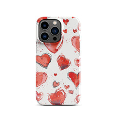 Hearts Snap case for iPhone