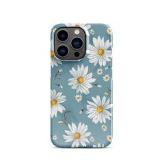 white Daisies Snap case for iPhone