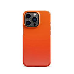 Orange Snap case for iPhone