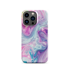 Pastel Marble Snap case for iPhone