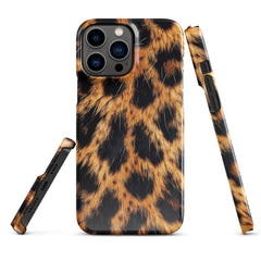 Leopard Snap case for iPhone