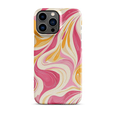 Yellow & Pink Snap Phone  case for iPhone