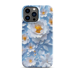 Daisy Blue Snap case for iPhone