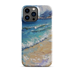 Beach Painting Snap case for iPhone