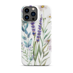 Lavender Snap case for iPhone